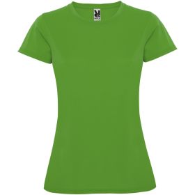 Montecarlo kortærmet sports t-shirt til kvinder Bregne grøn