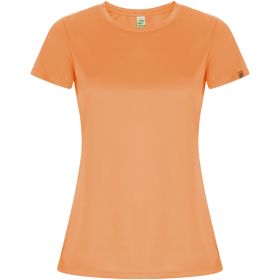 Imola kortærmet sports t-shirt til kvinder Fluor Orange