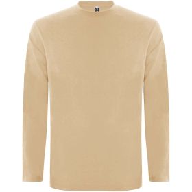 Extreme langærmet t-shirt til mænd Sandfarvet