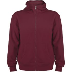 Montblanc unisex hættetrøje med lynlås Garnet