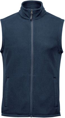 Montauk fleece vest (U) Marineblå