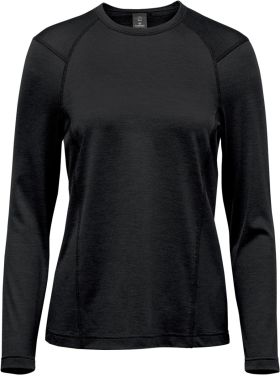 Milano l/s tee (D) Sort