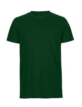 Unisex Tiger Cotton T-shirt Flaskegrøn