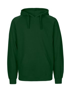 Unisex Tiger Cotton hættetrøje Flaskegrøn