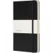 Moleskine Classic L hardcover notesbog - linjeret Ensfarvet sort