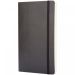 Moleskine Classic L softcover notesbog - linjeret Ensfarvet sort