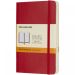 Moleskine Classic PK softcover notesbog - linjeret Scarlet rød