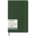 Moleskine L hard cover 12 måneders ugekalender Myrtle grøn