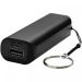 Span 1200 mAh powerbank Ensfarvet sort