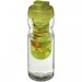 H2O Active® Base 650 ml drikkeflaske med fliplåg & infuser Transparent