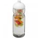 H2O Active® Base 650 ml drikkeflaske med kuppelformet låg & infuser Transparent