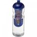 H2O Active® Base 650 ml drikkeflaske med kuppelformet låg & infuser Transparent