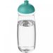 H2O Active® Pulse 600 ml drikkeflaske med kuppelformet låg Transparent Transparent