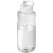 H2O Active® Big Base 1 liter vandflaske med låg med hældetud Hvid