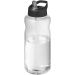 H2O Active® Big Base 1 liter vandflaske med låg med hældetud Ensfarvet sort