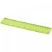 Rothko 20 cm plastiklineal Limefarvet