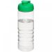 H2O Active® Treble 750 ml drikkeflaske med fliplåg Transparent