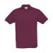 PIQUE POLO SAFRAN PU409 burgundy