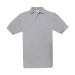 PIQUE POLO SAFRAN PU409 grey heather