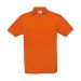 PIQUE POLO SAFRAN PU409 Pumpkin Orange