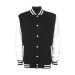 VARSITY JACKET FV001 Black/White