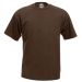 VALUE WEIGHT T-SHIRT 61-036-0 Chocolate