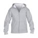 KIDS FULL ZIP HOODED SW 18600B Sport Grey