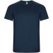 Imola kortærmet sports t-shirt til børn Navy Blue
