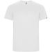 Imola kortærmet sports t-shirt til børn Hvid