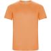 Imola kortærmet sports t-shirt til børn Fluor Orange