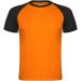 Indianapolis kortærmet sports t-shirt til børn Fluor Orange