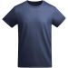Breda kortærmet t-shirt økologisk bomuld til børn Navy Blue
