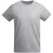 Breda kortærmet t-shirt økologisk bomuld til børn Marl Grey
