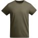 Breda kortærmet t-shirt økologisk bomuld til børn Militar Green