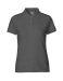Klassisk polo til damer Dark Heather