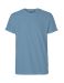 Herre T-shirt med rulleærmer Dusty Indigo