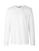 Langærmet herre T-shirt Hvid