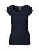 Kortærmet T-shirt med rund hals til damer Navy