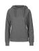 Dame hættetrøje Dark Heather