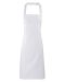 Cotton bib apron Hvid