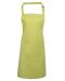 Bib apron with pocket Lime