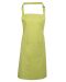 Bib apron with pocket Lime