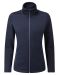 Ladies spun dyed zip sweat Marine blå