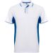 Montmelo kortærmet unisex sportspolo Hvid