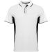 Montmelo kortærmet unisex sportspolo Hvid
