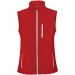 Nevada unisex softshell vest Rød