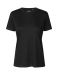 Genbrugt Performance T-shirt til damer Sort