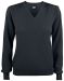 Everett V-neck Ladies Black