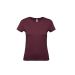 #E150 /WOMEN T-SHIRT burgundy