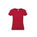 #E150 /WOMEN T-SHIRT deep red